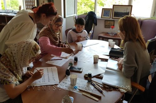 calligraphy workshop in istanbul