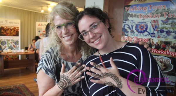Turkish and Indian Style Henna Tattoo In Istanbul