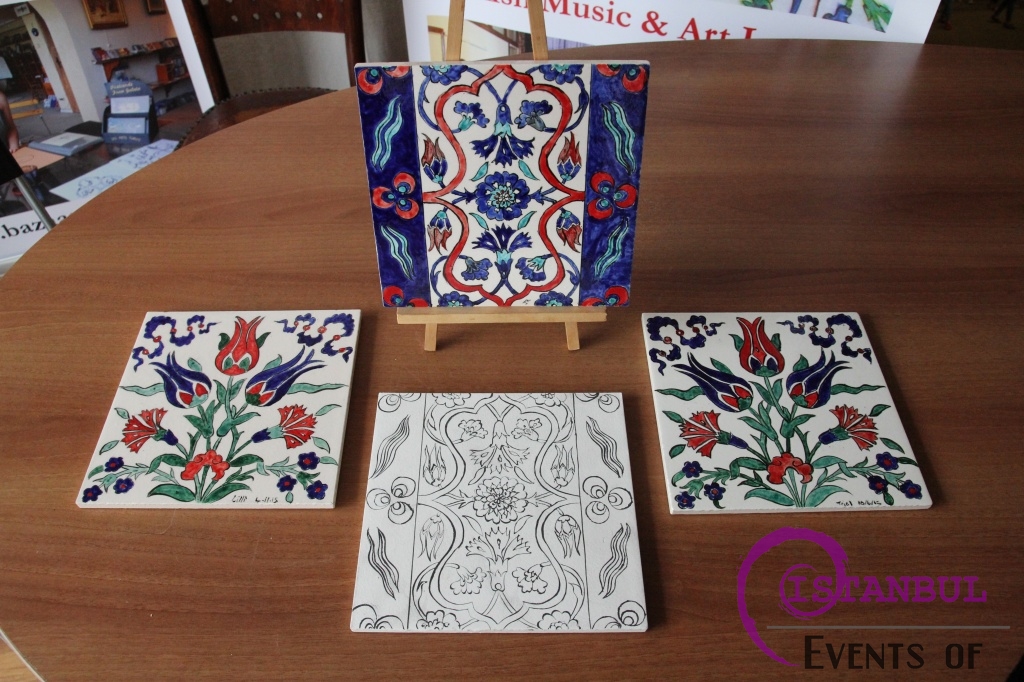 Ottoman Tile Ceramic Cini workshop in istanbul